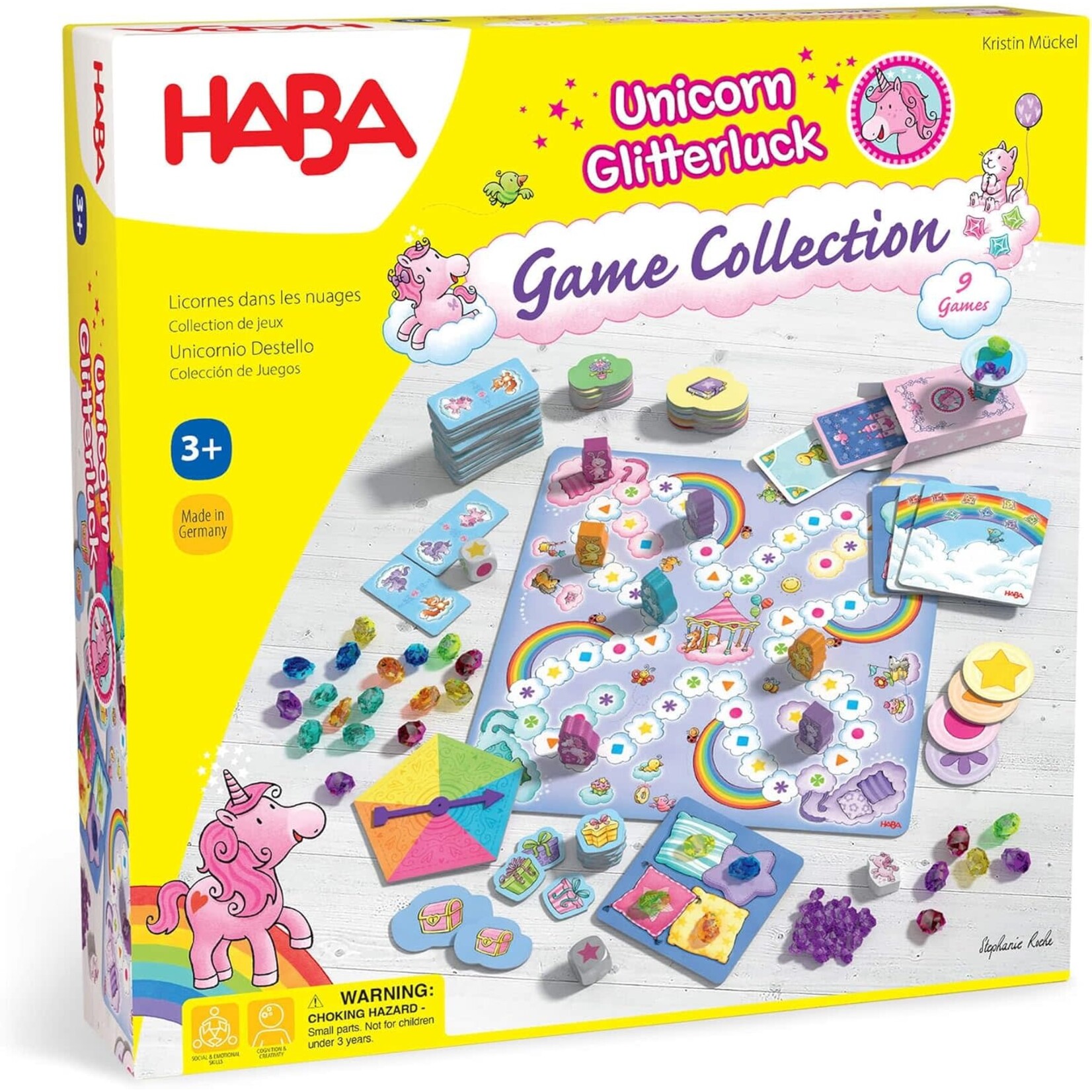 Haba Unicorn Glitterluck: Game Collection