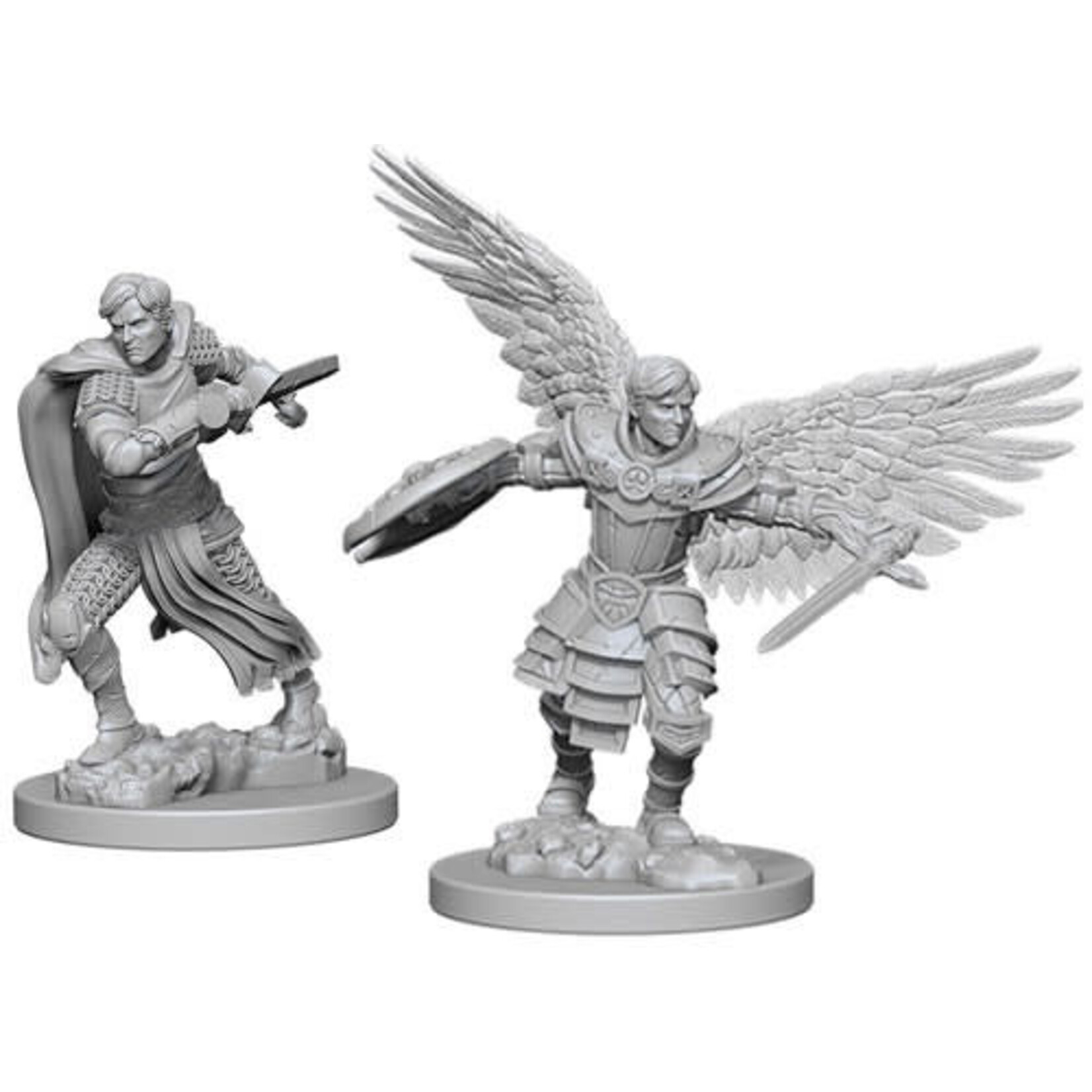 WizKids D&D Nolzur's Marvelous Miniatures Minis D&D Aasimar M Fighter W6 73380