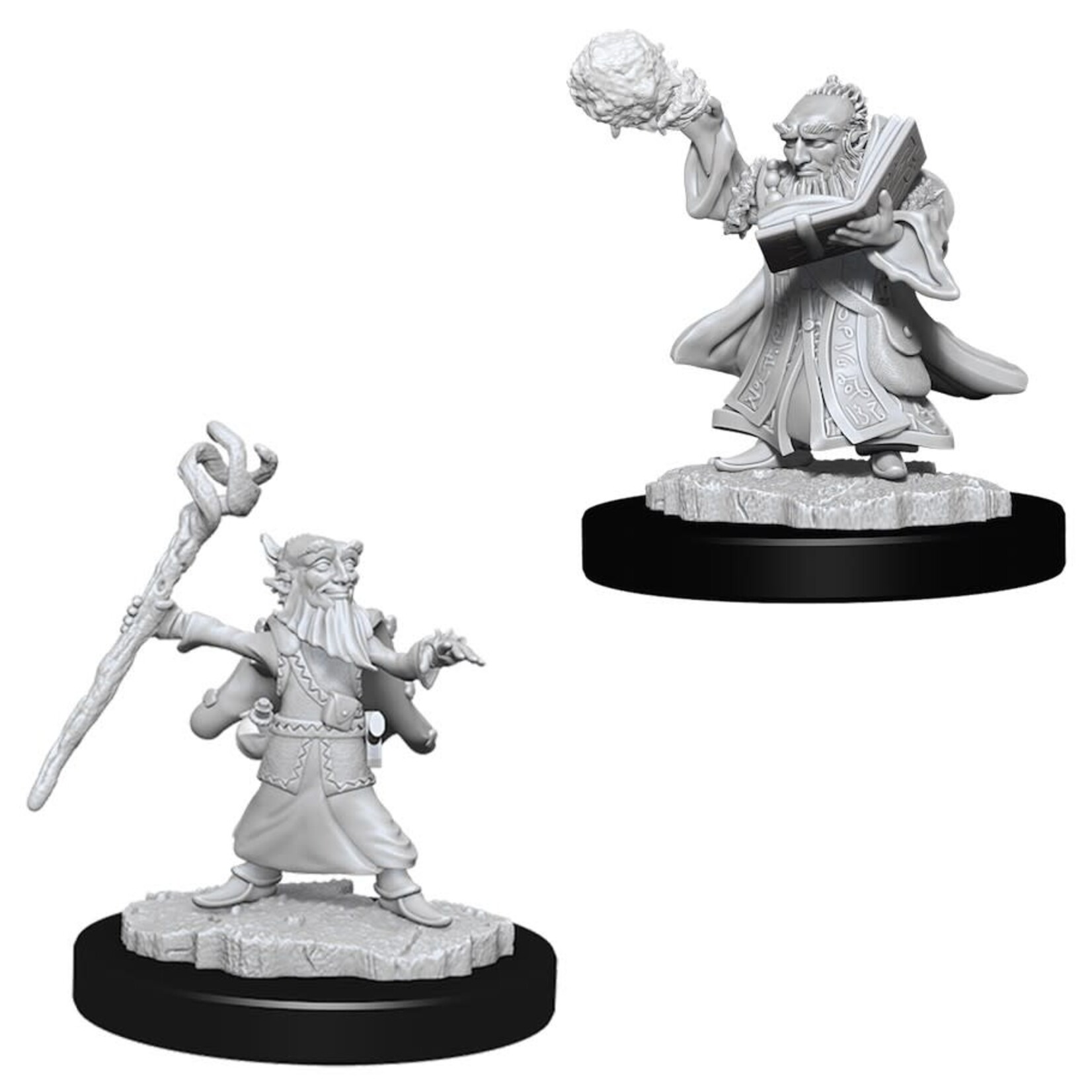 WizKids D&D Nolzur's Marvelous Miniatures Minis D&D Gnome M Wizard W6 73382