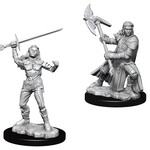 WizKids D&D Minis: Female Half-Orc Fighter (W7 73542)