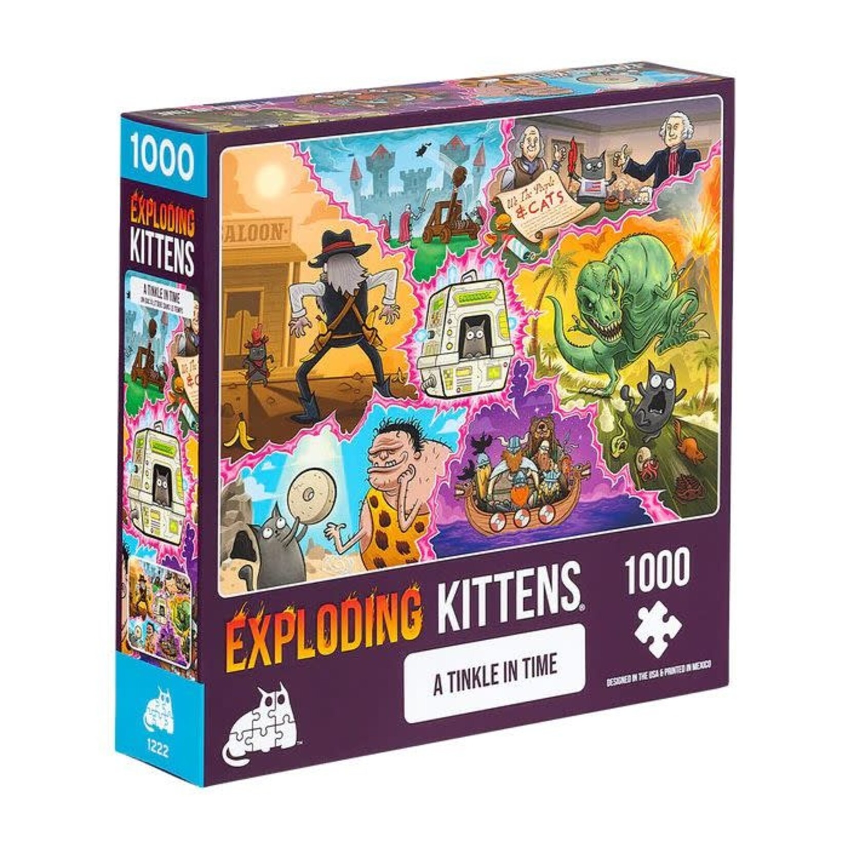 Exploding Kittens A Tinkle in Time 1000-Piece Jigsaw Puzzle