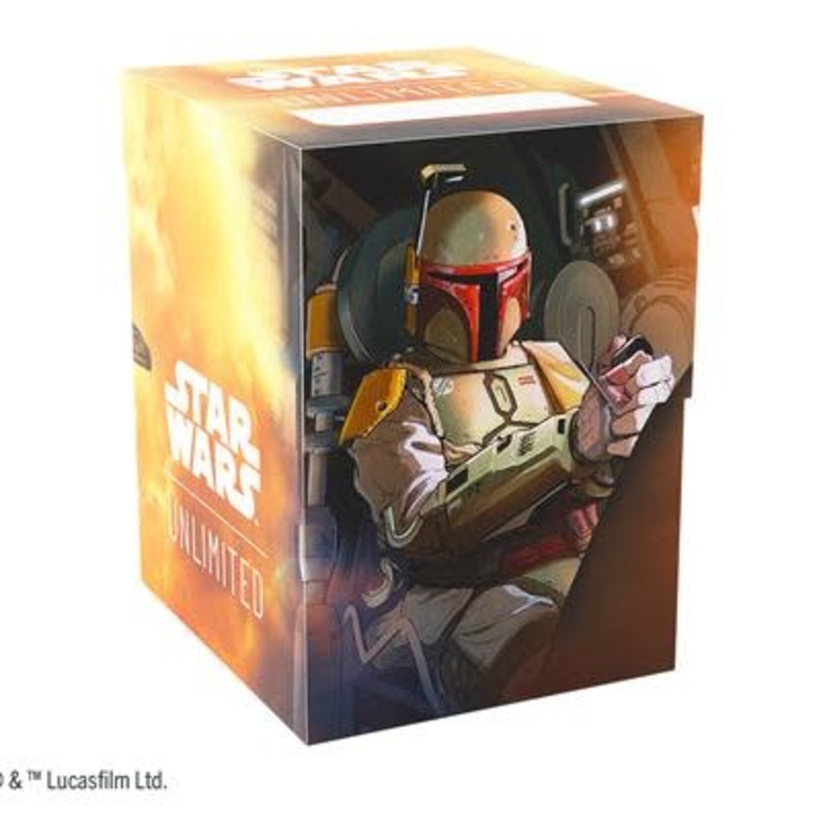 Gamegenic Deck Box Star Wars: Unlimited Soft Crate Boba Fett's Firespray