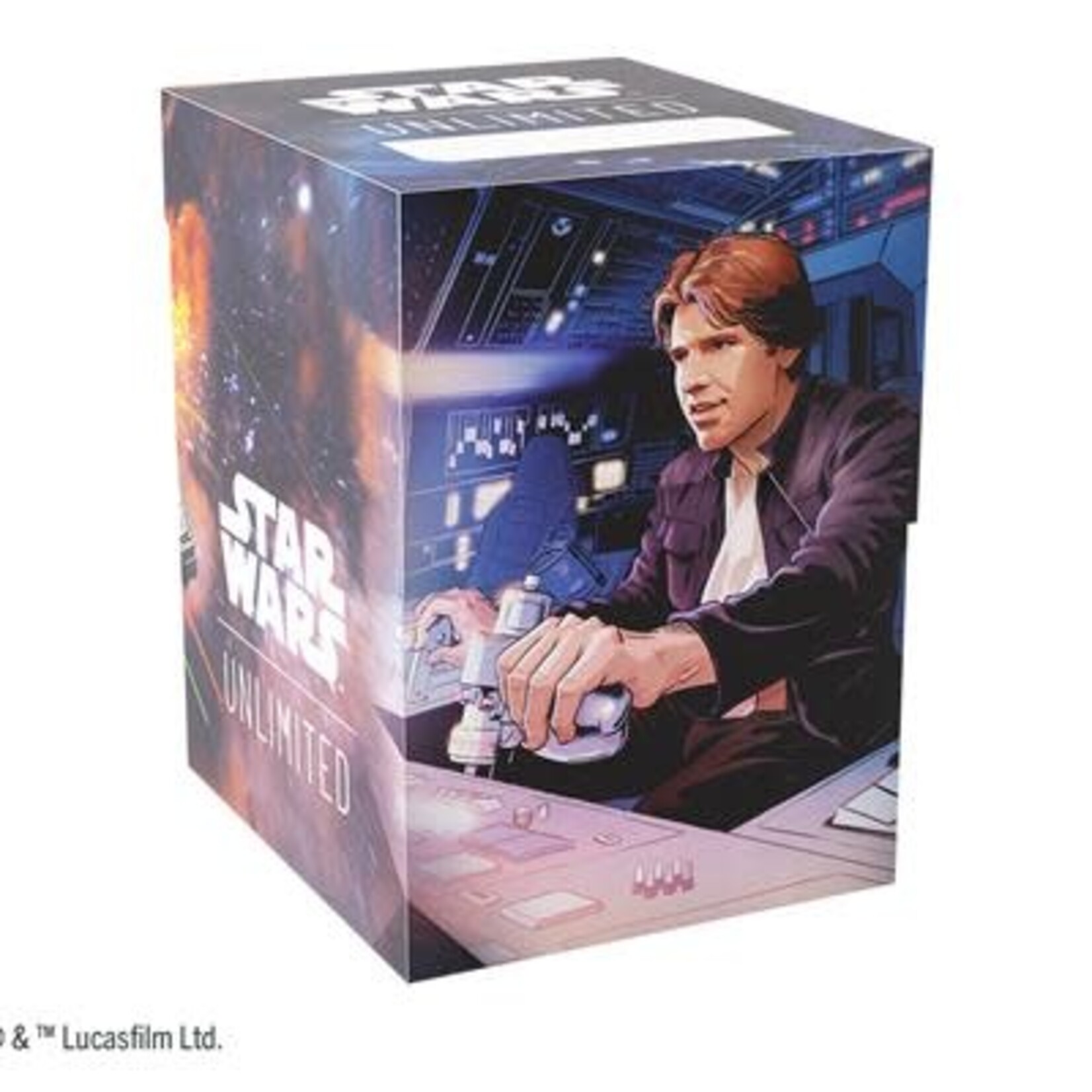 Gamegenic Deck Box Star Wars: Unlimited Soft Crate Han Solo/Millenium Falcon