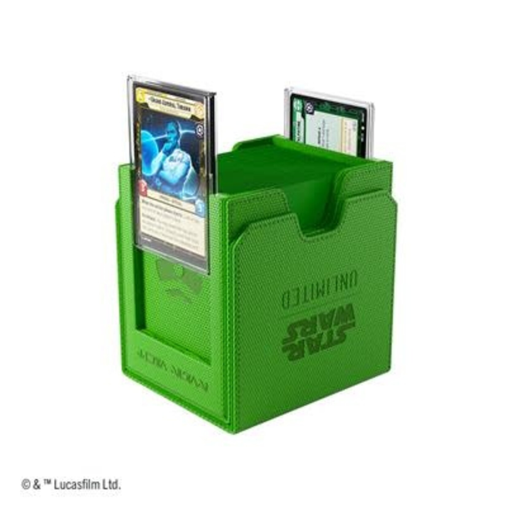 Gamegenic Deck Box Star Wars: Unlimited Twin Suns Deck Pod Green