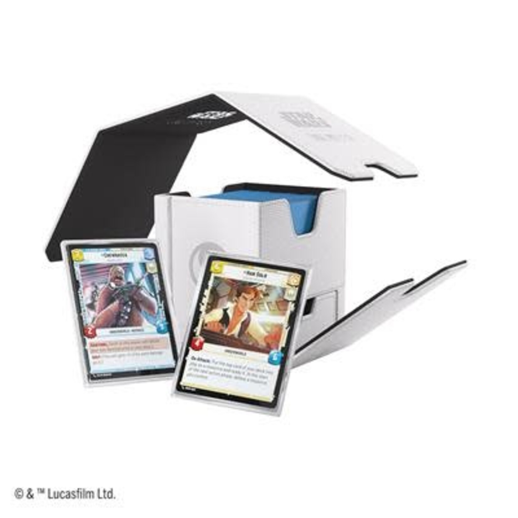 Gamegenic Deck Box Star Wars: Unlimited Twin Suns Deck Pod White