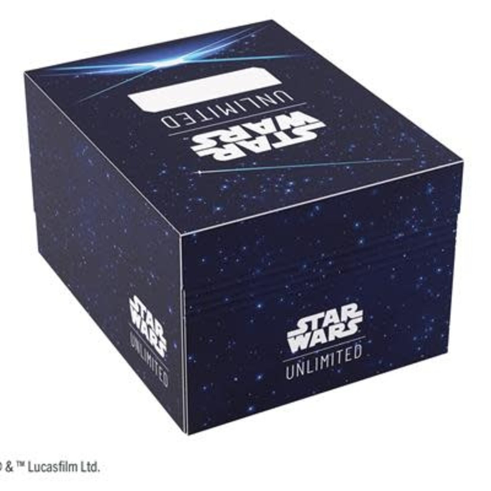 Gamegenic Deck Box Star Wars: Unlimited Twin Suns Soft Crate - Card Back Blue