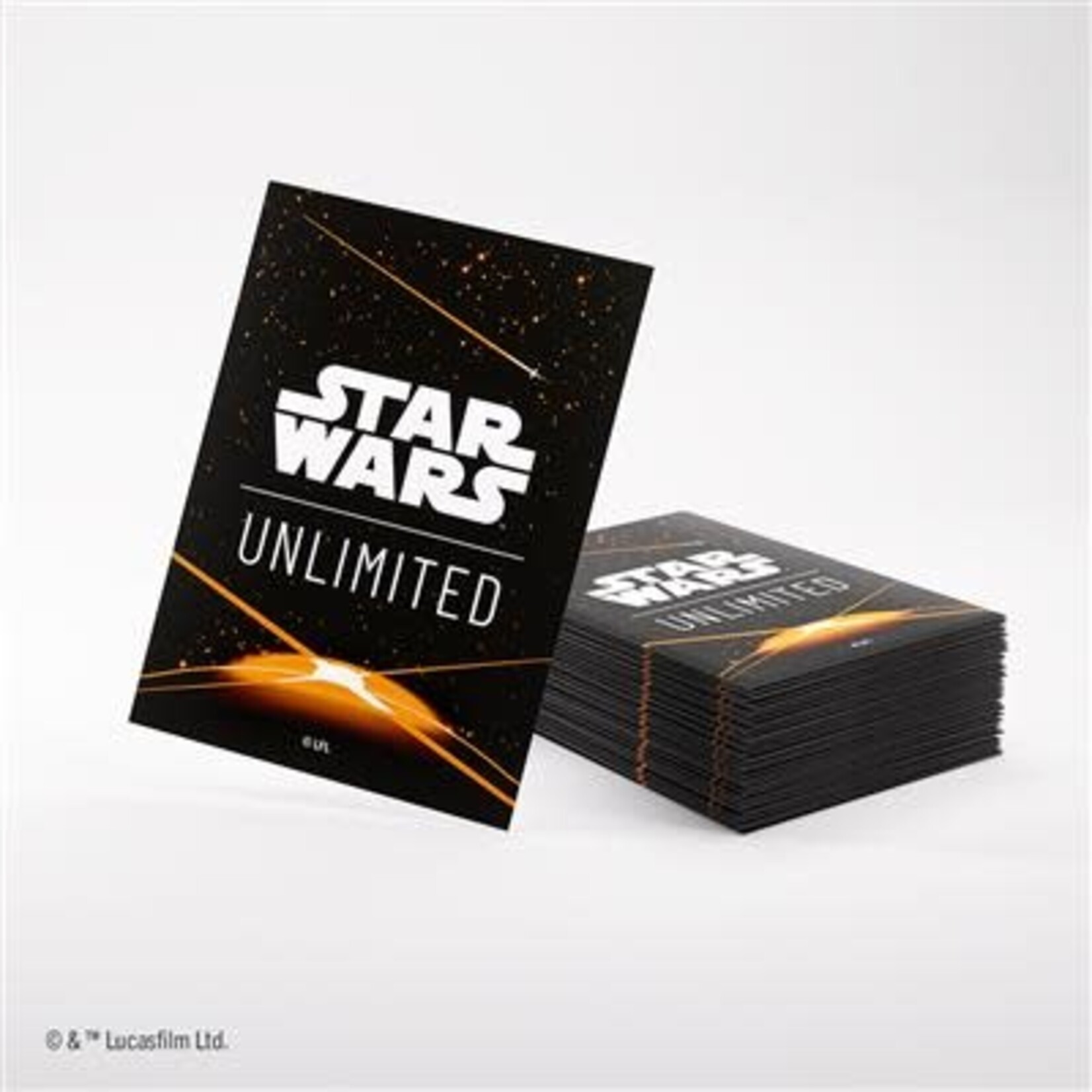 Gamegenic Card Sleeve Star Wars: Unlimited Art Sleeves Orange 62 Count