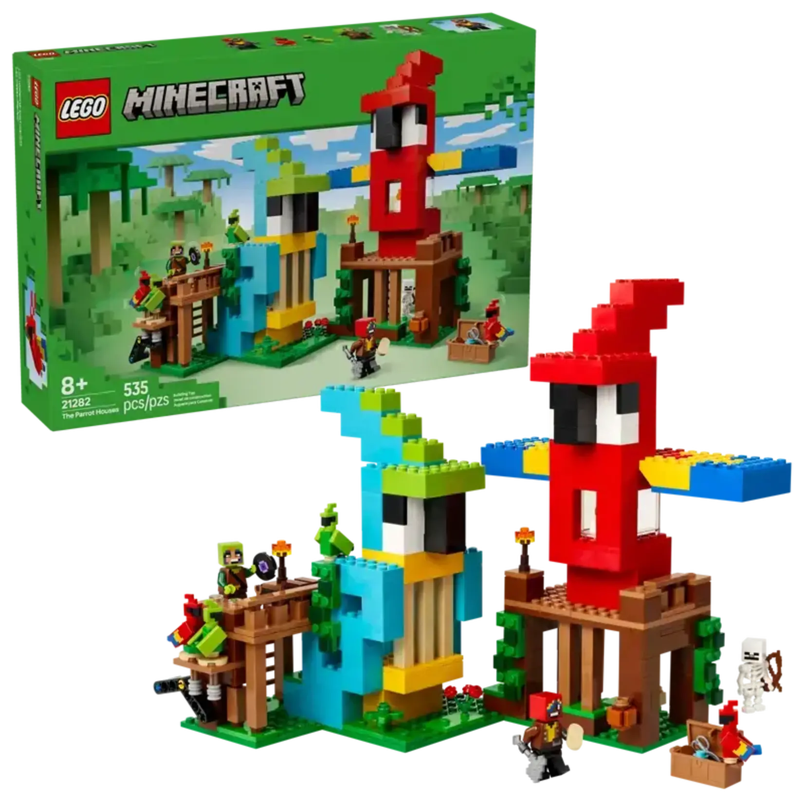 LEGO LEGO Minecraft The Parrot Houses