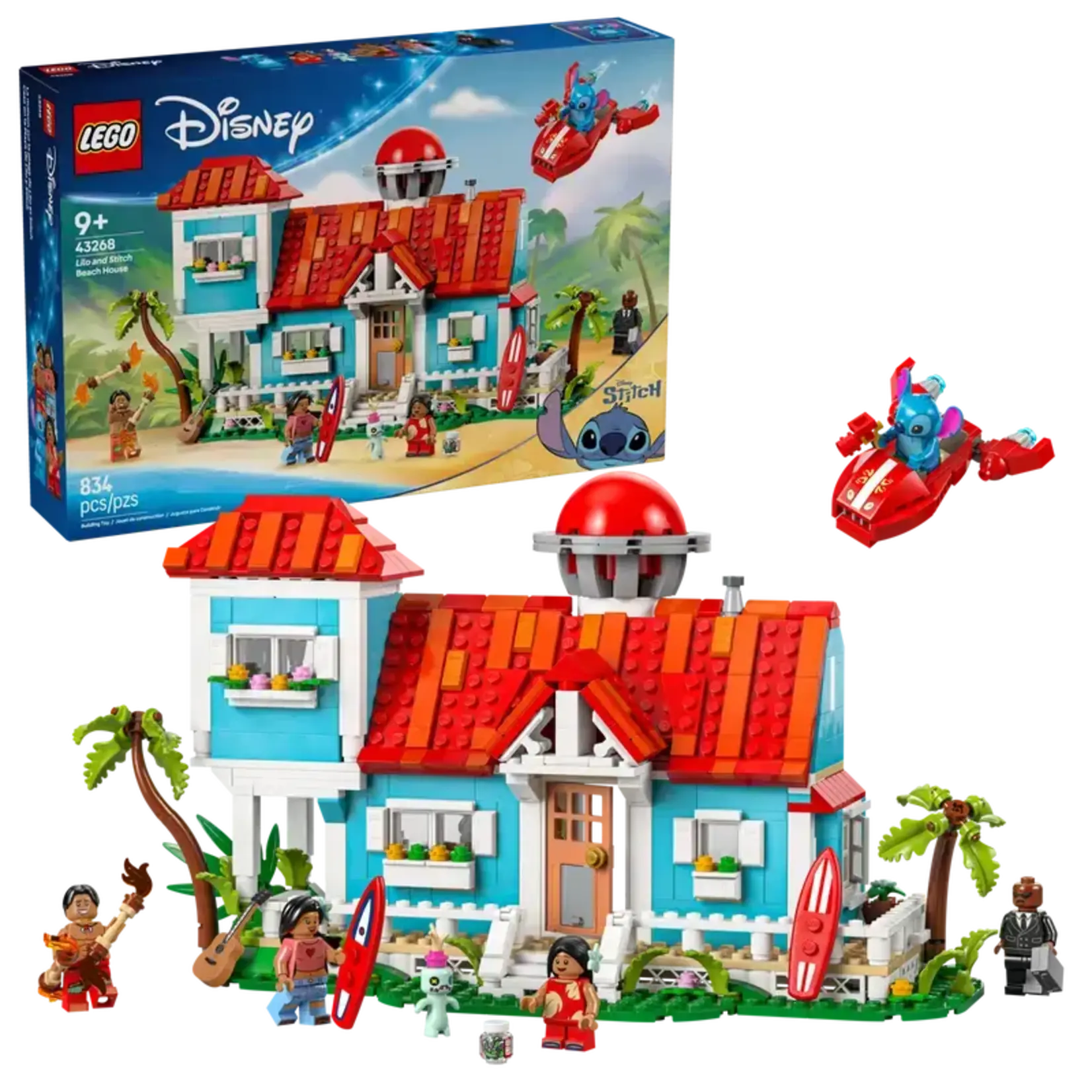 LEGO LEGO Disney Lilo and Stitch Beach House