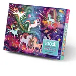 Crocodile Creek Unicorn Galaxy, 100-Piece Holographic Jigsaw Puzzle