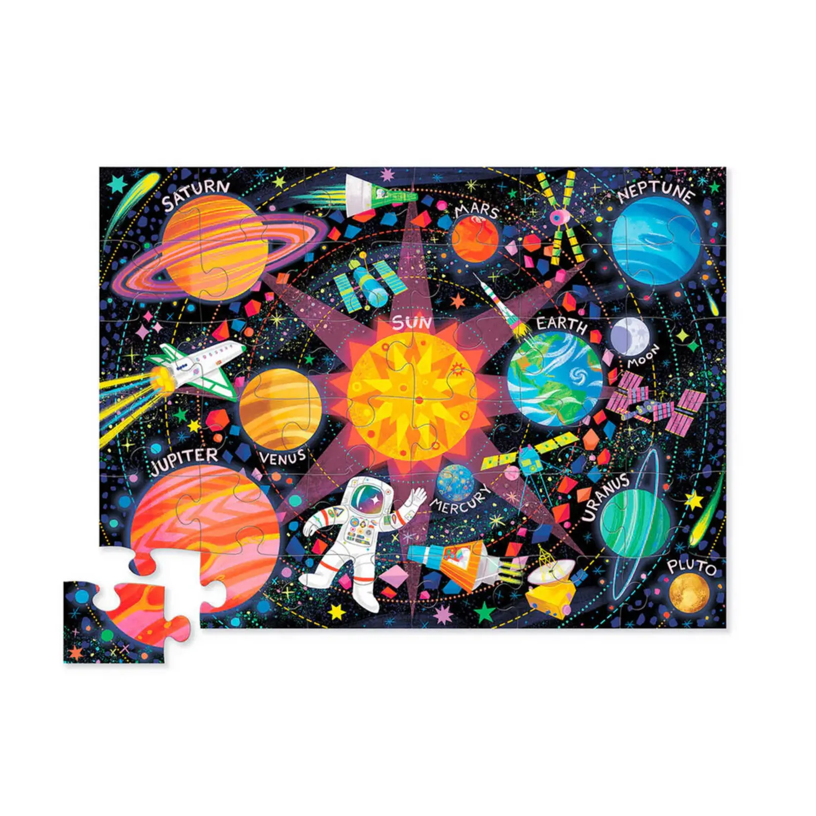 Crocodile Creek Space Explorer, 36-Piece Jigsaw Puzzle