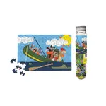 Micro Puzzles Dogs in Canoe, 150-Piece Mini Jigsaw Puzzle
