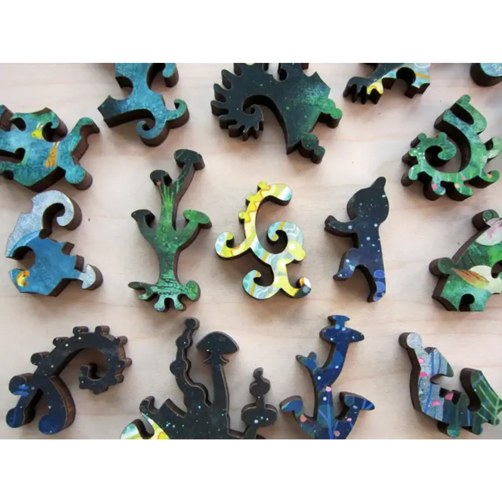 Artifact Puzzles APAK Islands Of Life 165 Piece Wooden Jigsaw Puzzle