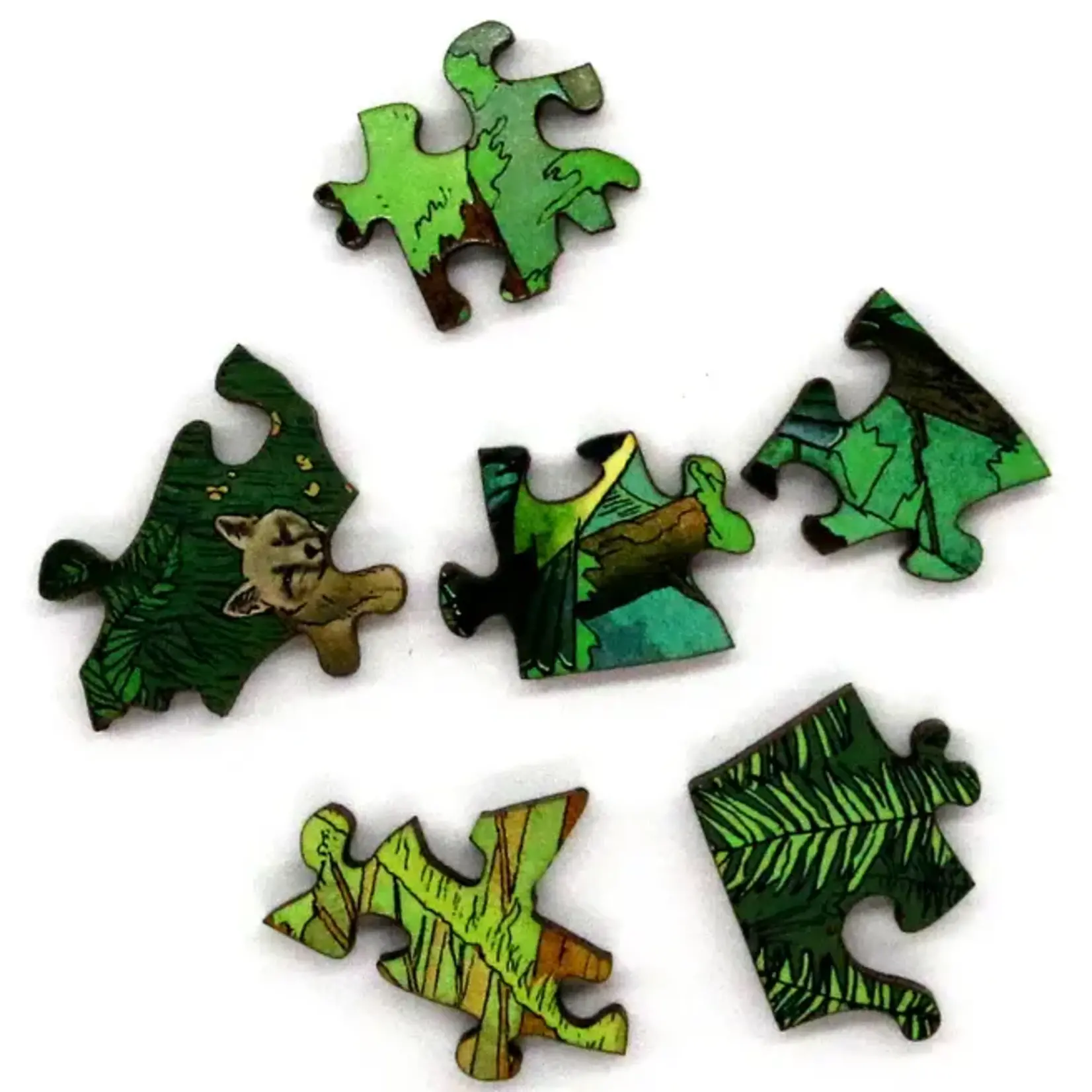 Artifact Puzzles Kozyndan Forest Dreams 216 Piece Wooden Jigsaw Puzzle