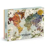 Galison Wendy Gold Winged Metamorphosis Foil 1000-Piece Jigsaw Puzzle