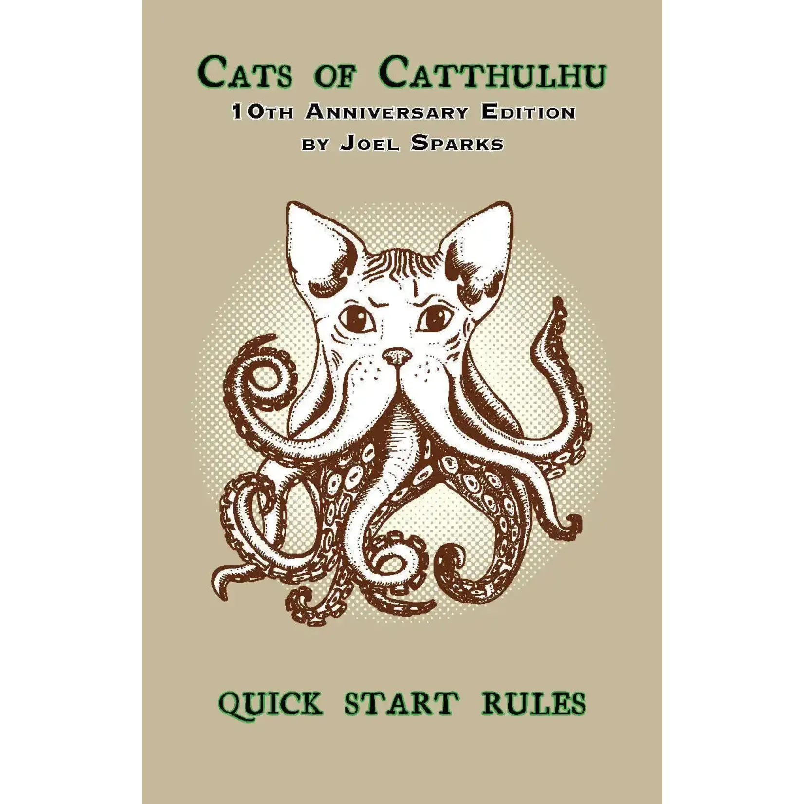Joel Sparks Cats of Catthulhu 10th Anniversary Quick Start