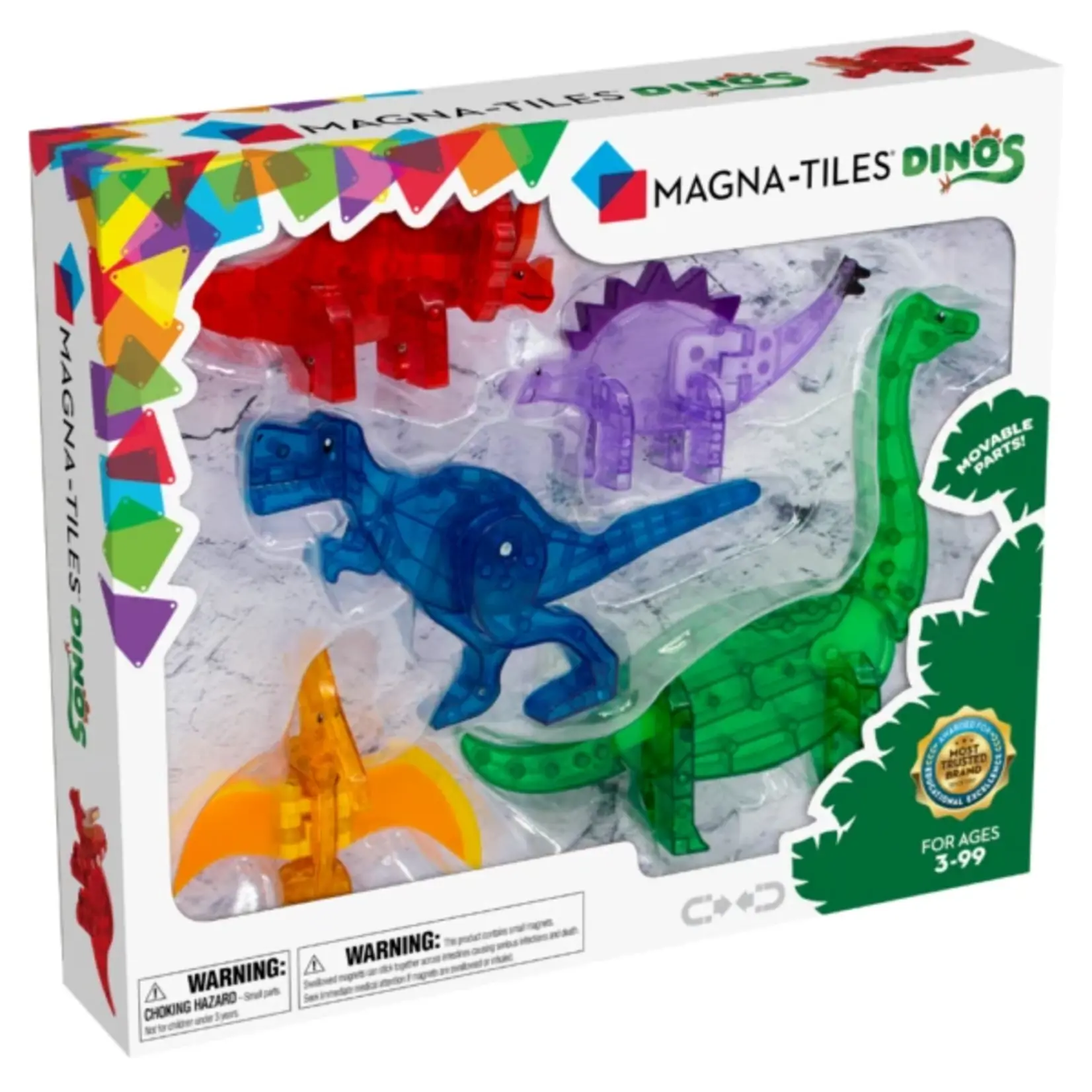 Magna-Tiles Magna-Tiles Dino Set 5 Piece