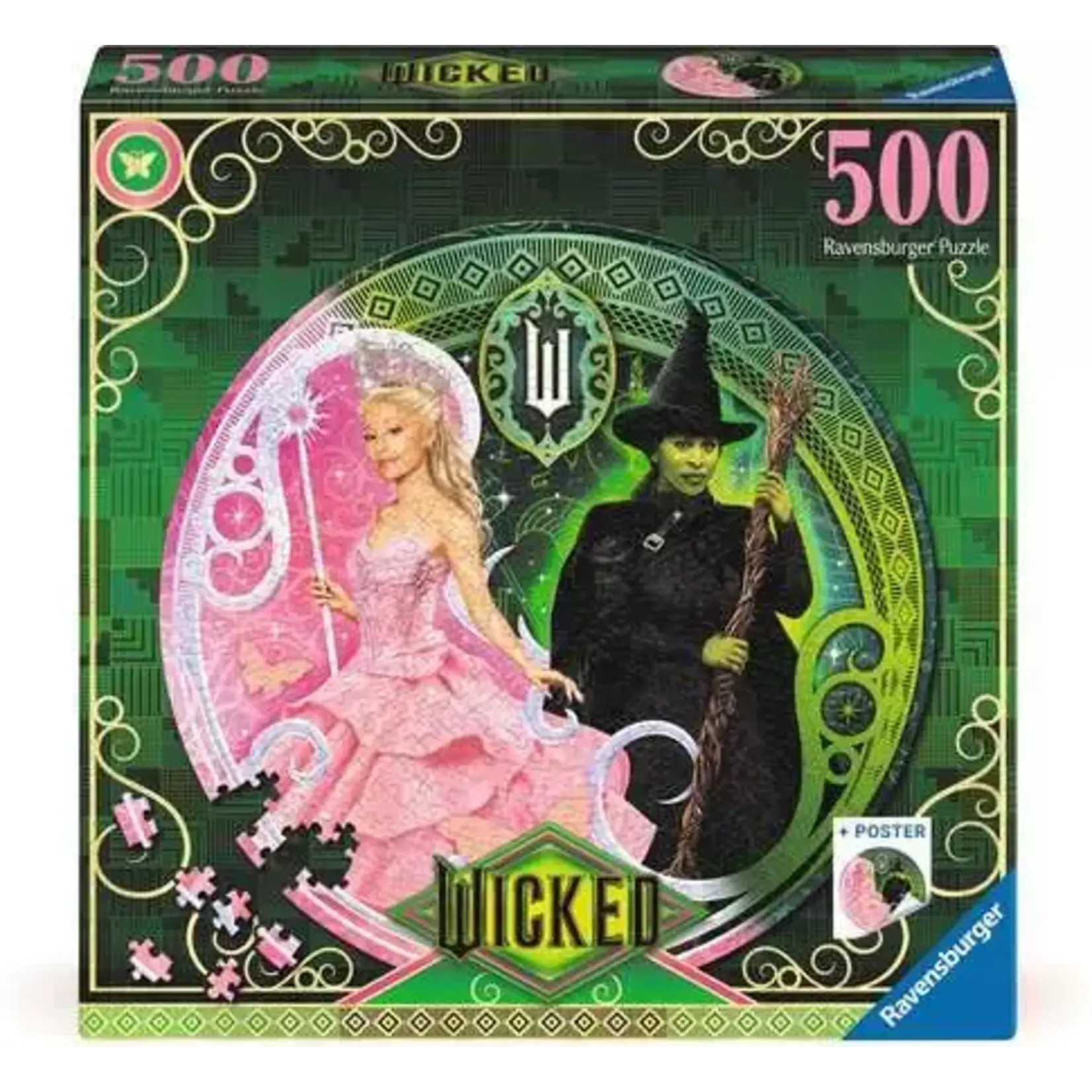 Ravensburger Wicked Act 1 500 Piece Jigsaw Puzzle