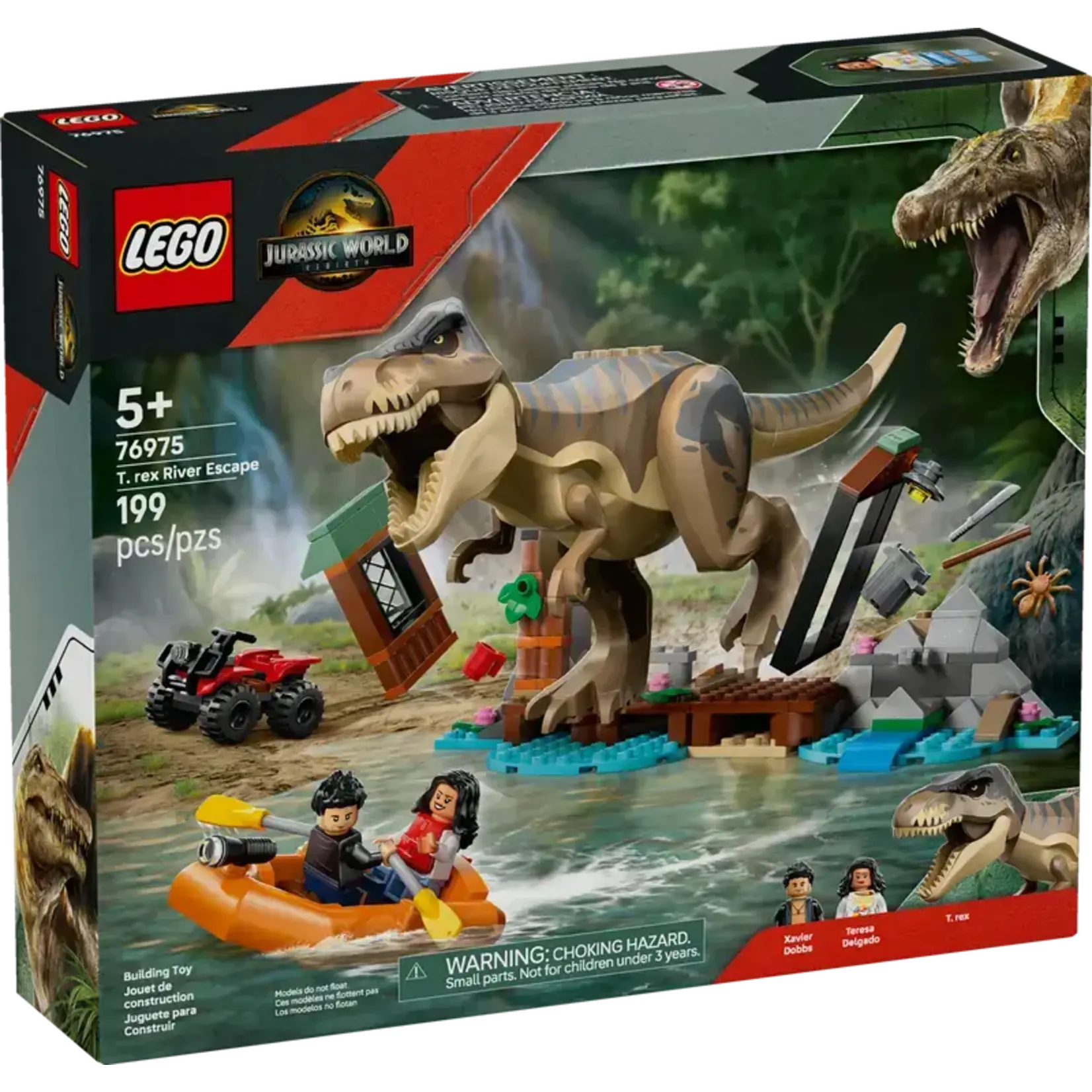 LEGO LEGO Jurassic World T. Rex River Escape 76975