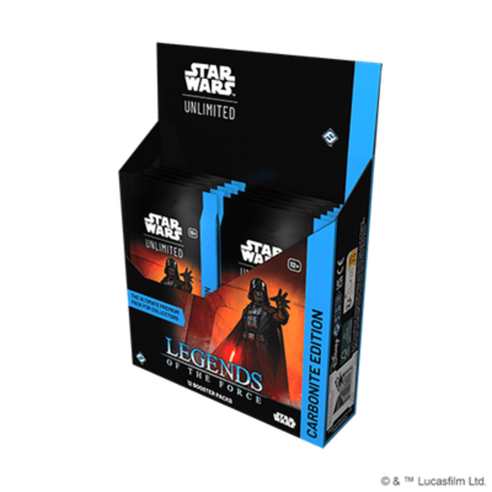 Fantasy Flight Games Star Wars Unlimited Legends of the Force Carbonite Booster Box (Preorder)