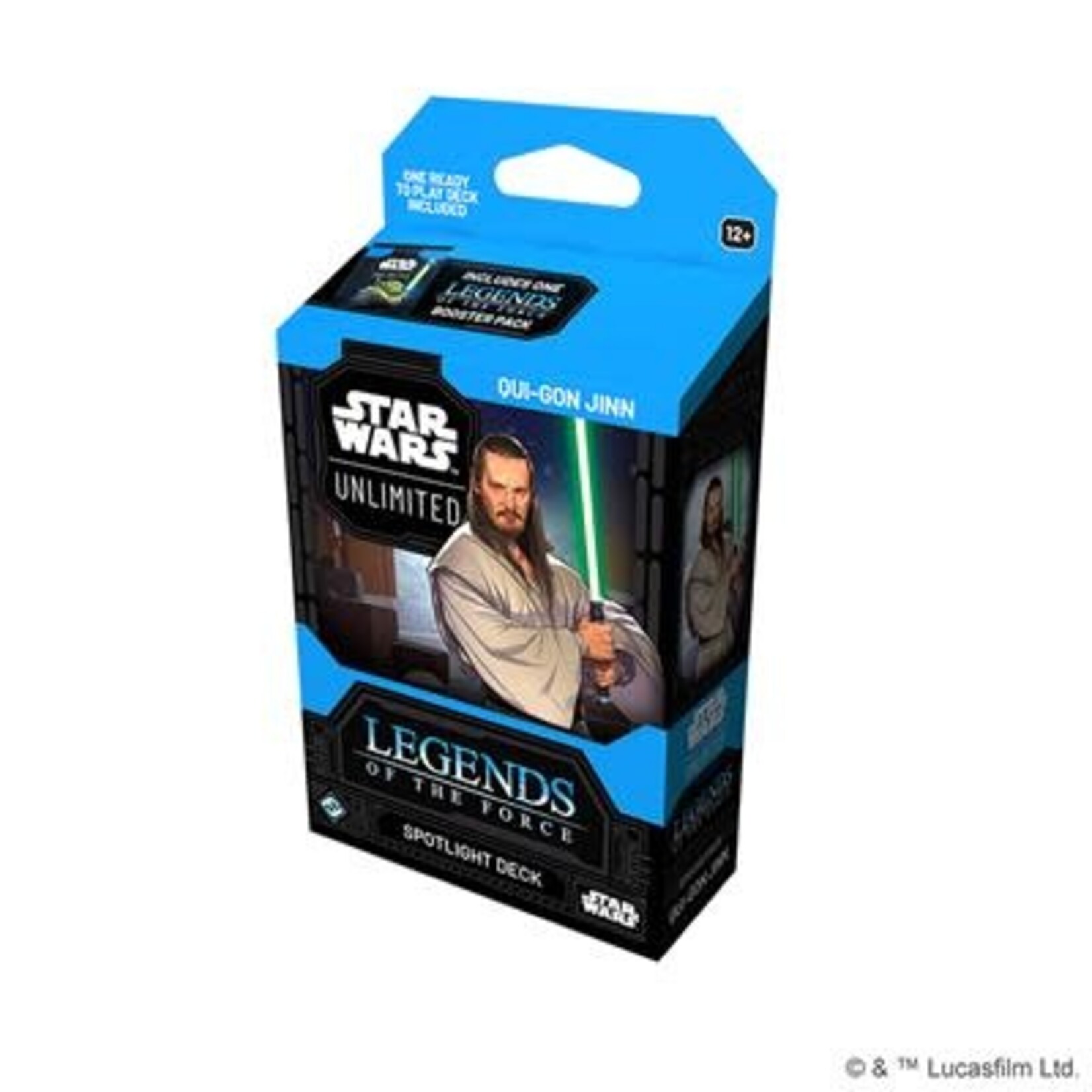 Fantasy Flight Games Star Wars Unlimited Legends of the Force Spotlight Deck Qui-Gon Jinn (Preorder)