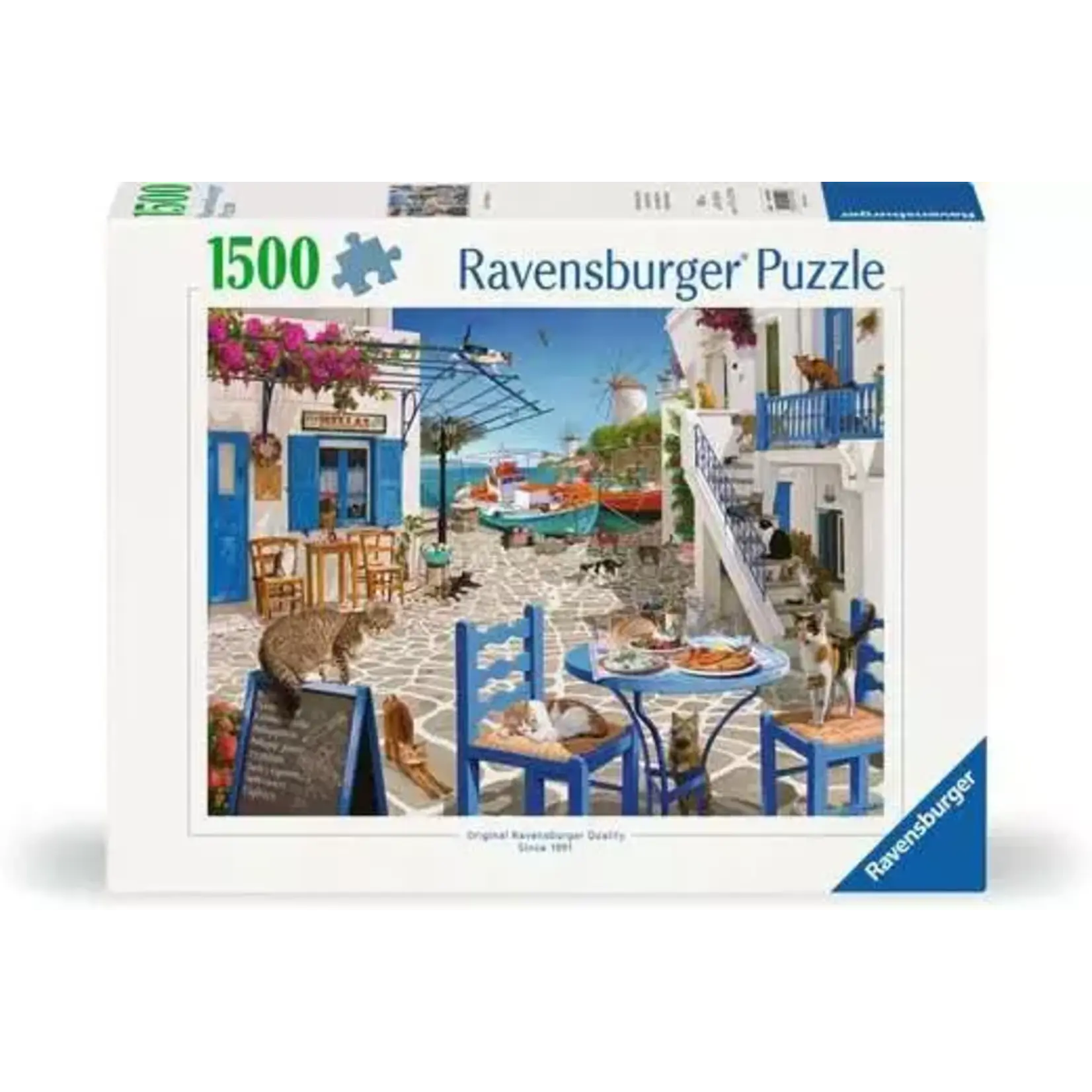 Ravensburger Cats of Mykonos 1500 Piece Jigsaw Puzzle