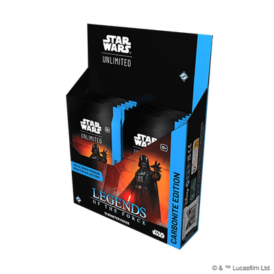 Star Wars: Unlimited Legends of the Force Carbonite Booster Box