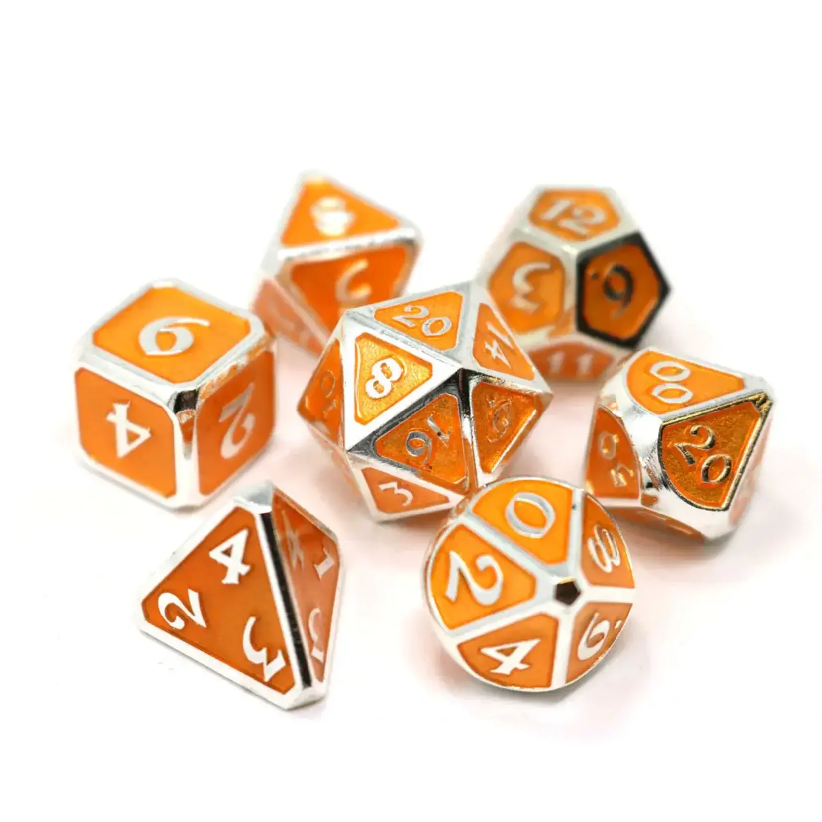 Die Hard Dice 7-Set Mythica Platinum Citrine - Labyrinth Games