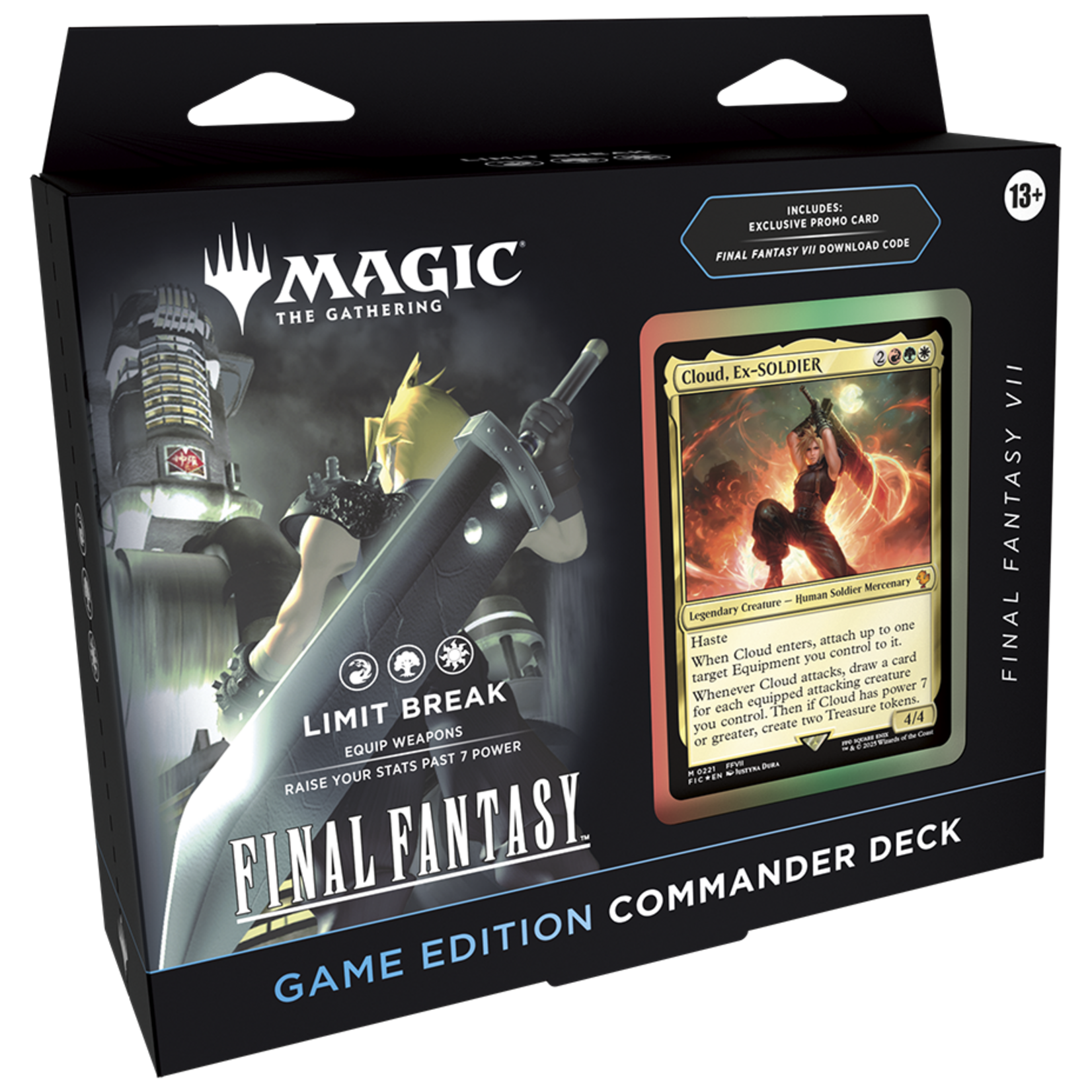 MTG Final Fantasy Commander Deck Limit Break Game Edition