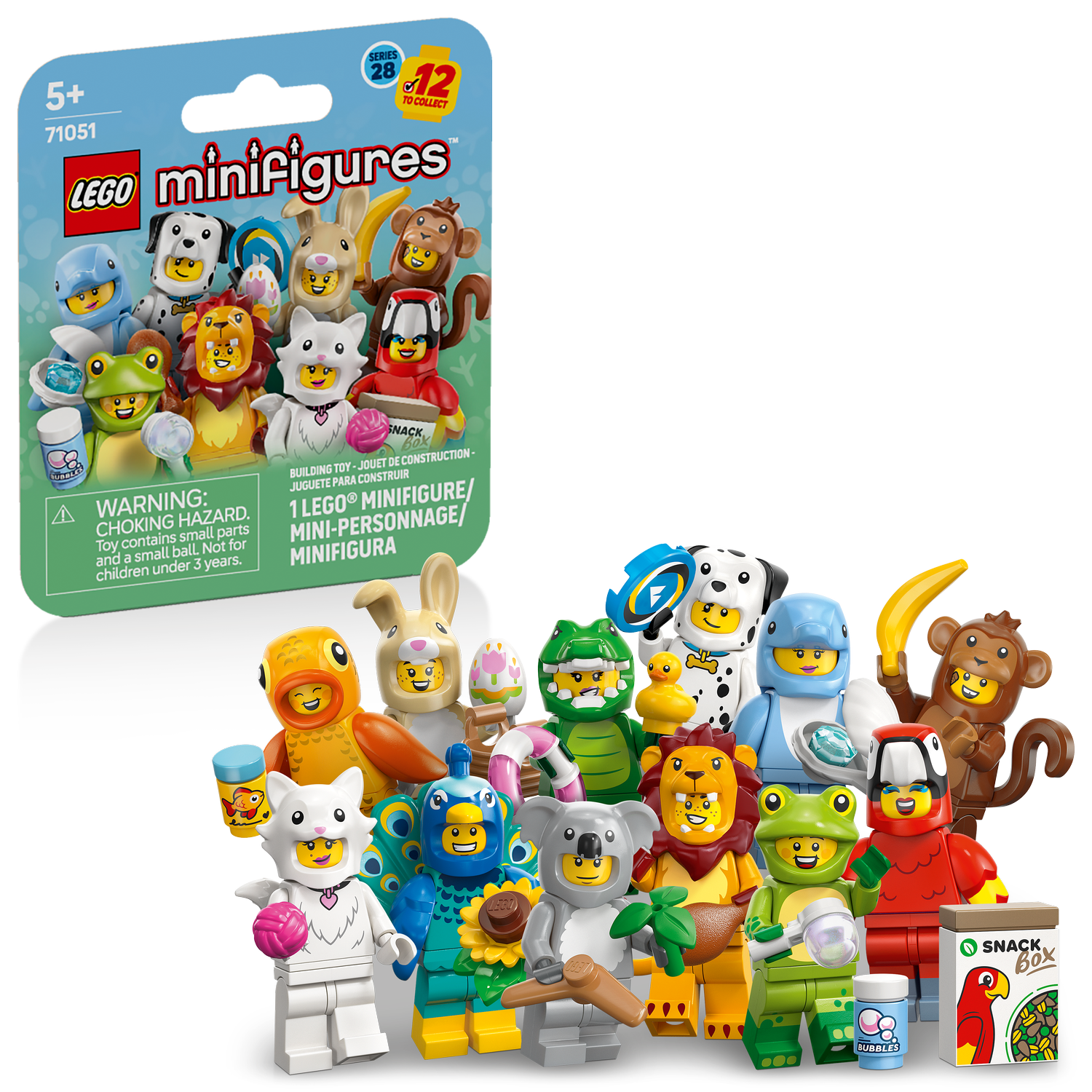 LEGO® Minifigures Animal Series 28 Mystery Box Toy 71051 