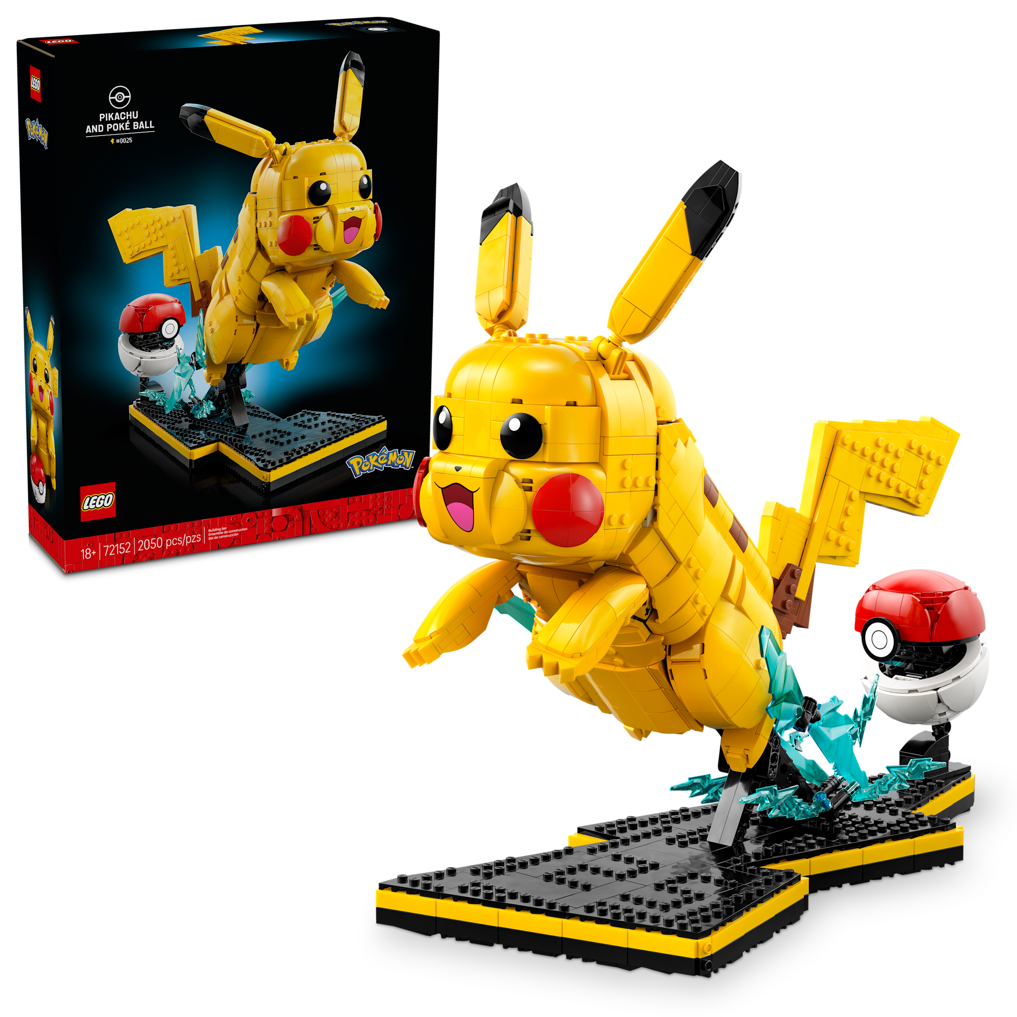LEGO® Pokémon™ Pikachu and Poké Ball 72152 - Labyrinth Games & Puzzles