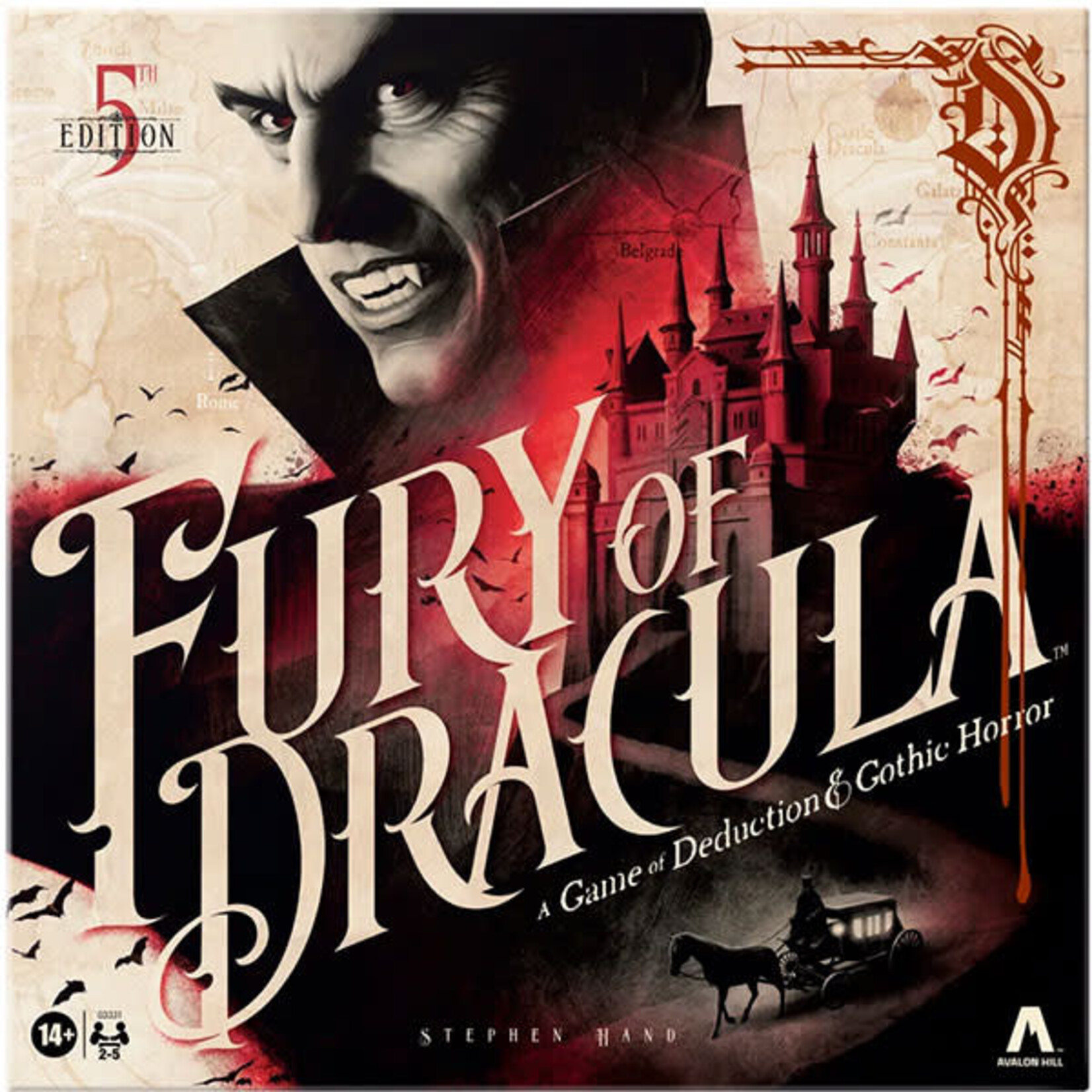 fury of dracula 4th edition card sleeves Magic: The Gathering