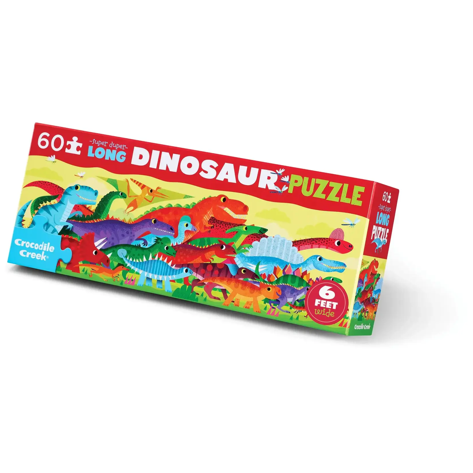 Dinosaur Super Duper Long 60 Piece Jigsaw Puzzle - Labyrinth Games