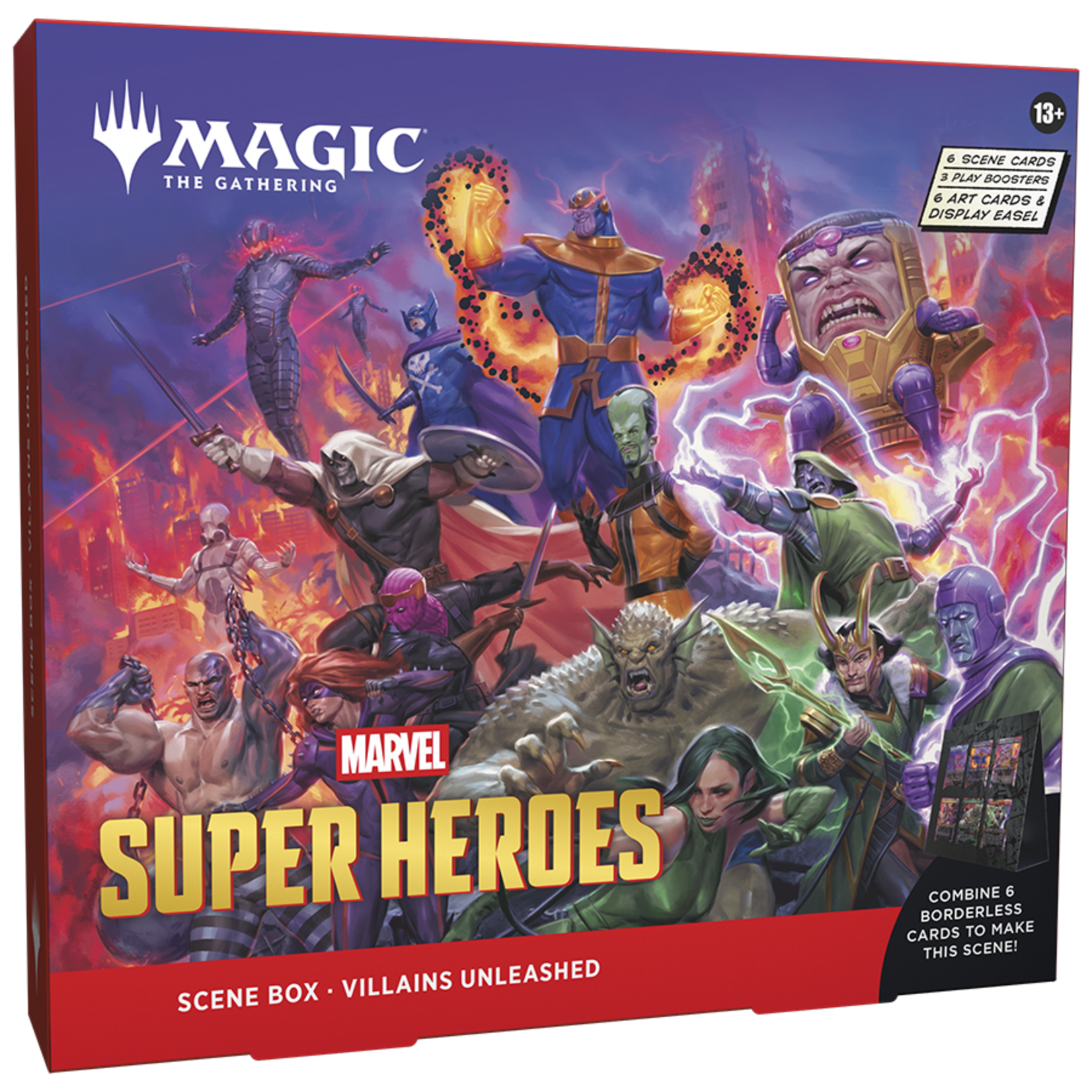 MTG Marvel Super Heroes Scene Box Villains Unleashed - Labyrinth