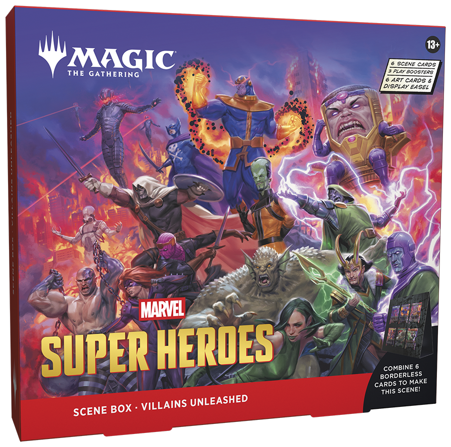 MTG Marvel Super Heroes Scene Box Villains Unleashed - Labyrinth