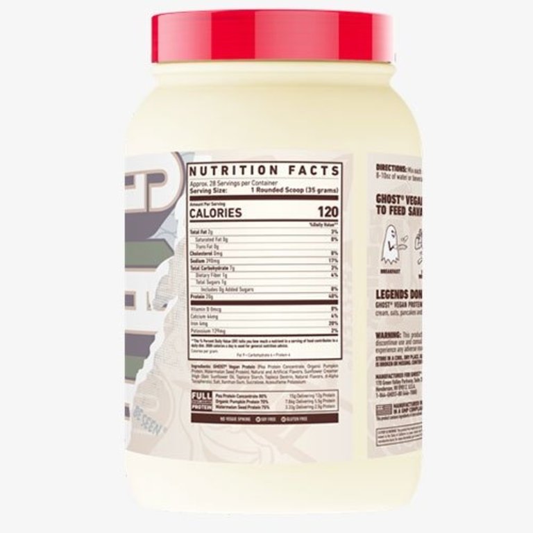 Ghost Vegan Protein Supplement World