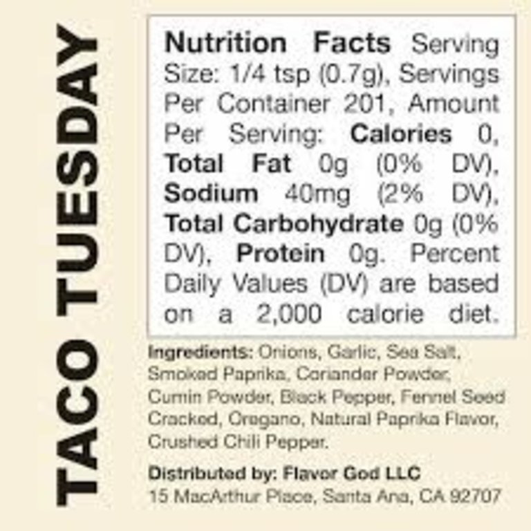 Flavor God Flavor God Taco Tuesday