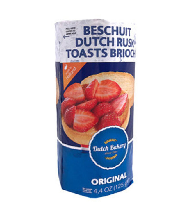 Dutch Bakery White Rusks 125g