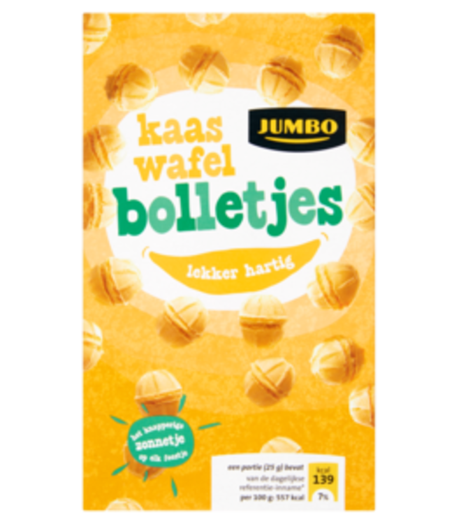 Jumbo Cheese Wafer Balls 100g