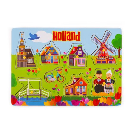 Children's Wooden Puzzle Holland