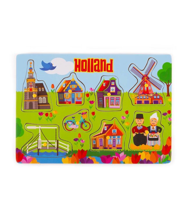 Children's Wooden Puzzle Holland
