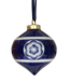 Droplet - Blue Christmas Ornament