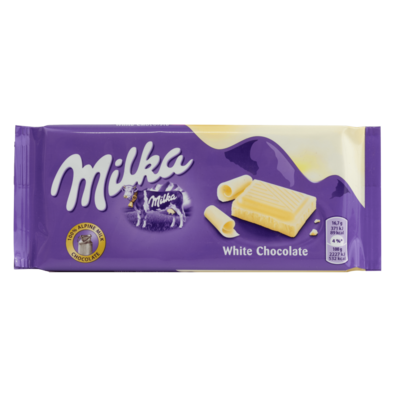 Milka White Chocolate 100g