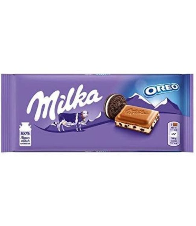 Milka with Oreo 100g