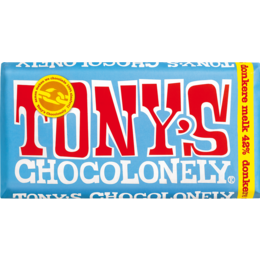Tony's Chocolonely 42% Dark  Milk Chocolate