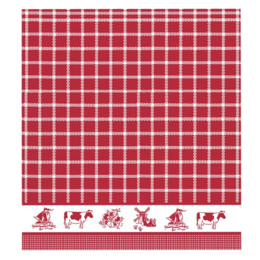 Hand Towel Dutchie Red