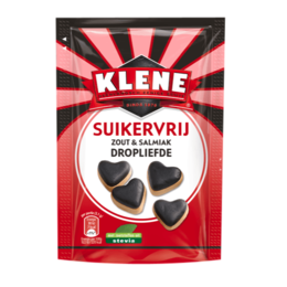 Klene Dropliefde Salty Licorice Sugar Free