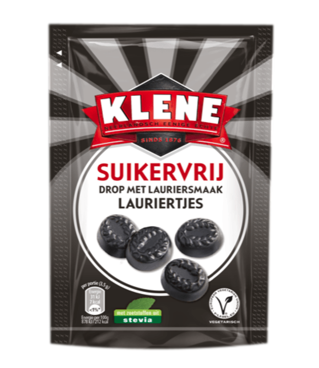 Klene Lauriertjes 110g Sugar Free