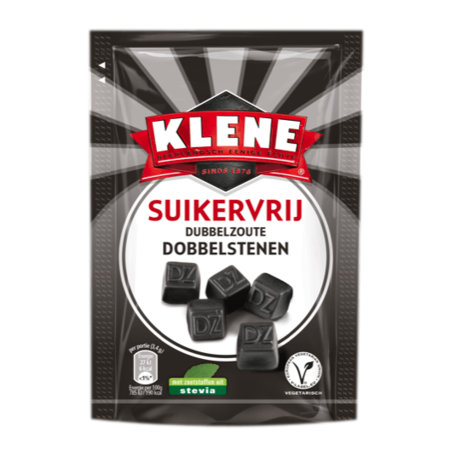 Klene Double Salty Licorice Sugar Free