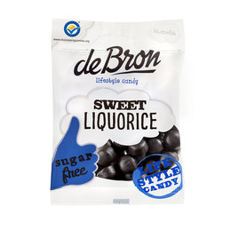 deBron Sweet Licorice Balls Sugar Free 100g